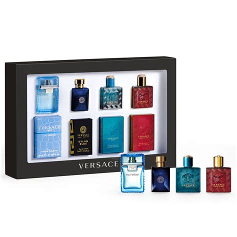 mini deluxe versace cologne set|versace mini cologne for men.